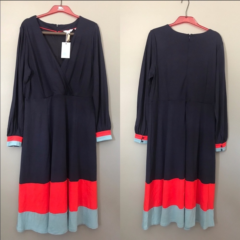 Boden V Neck Dress